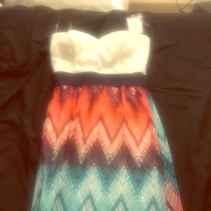Multi colored dress